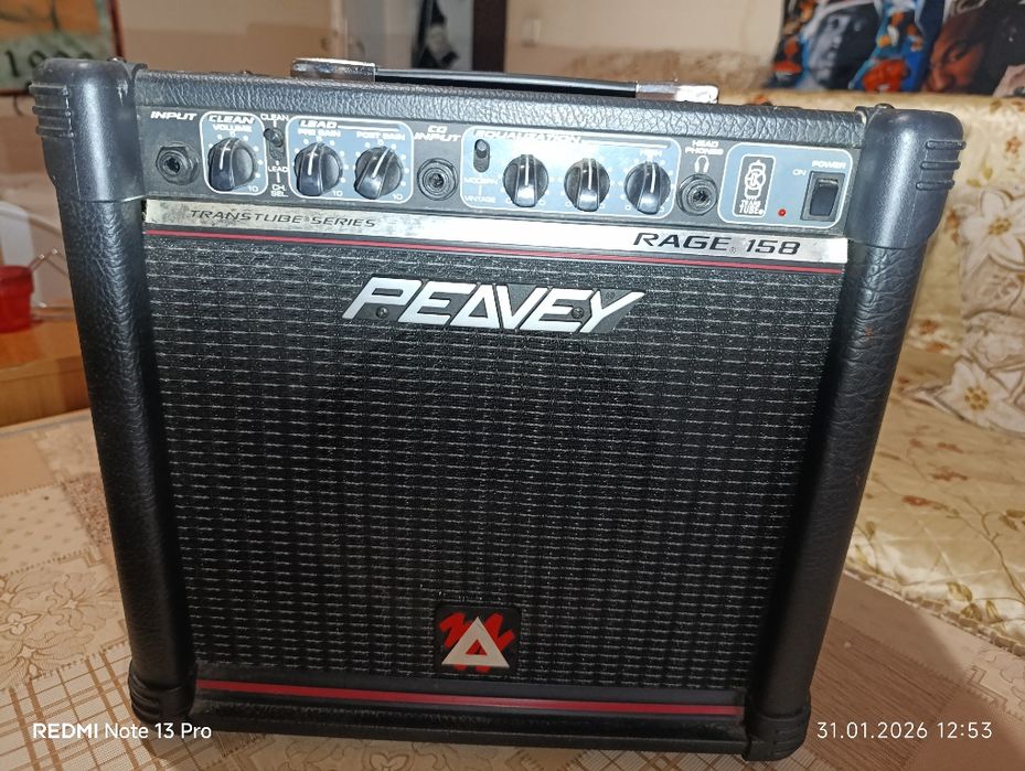 Китарен усилвател Peavey Rage 158-Transtube