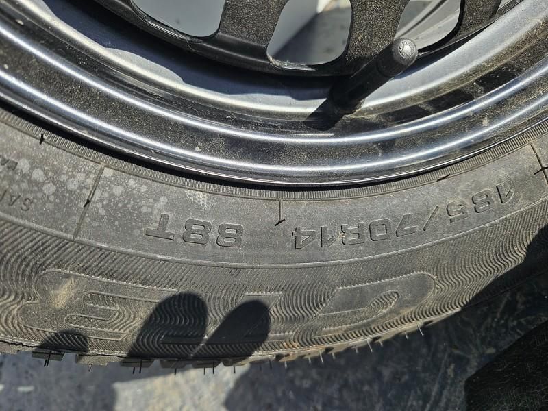 Kit pana cu roata rezerva ET39 185/70 R14 Opel Corsa D facelift