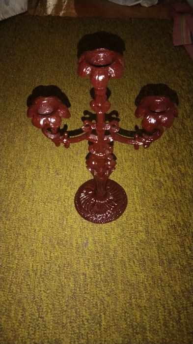 Подсвечник 3х рожковый.