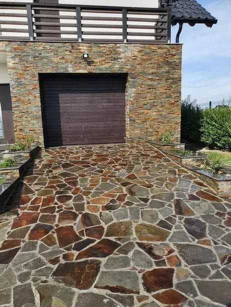 Piatra Decorativa Poligonala, Fasonata si Travertin