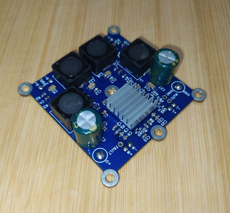 Мощный усилитель звука D-класса TPA3116D2 (50Вт х 2 или 100Вт)