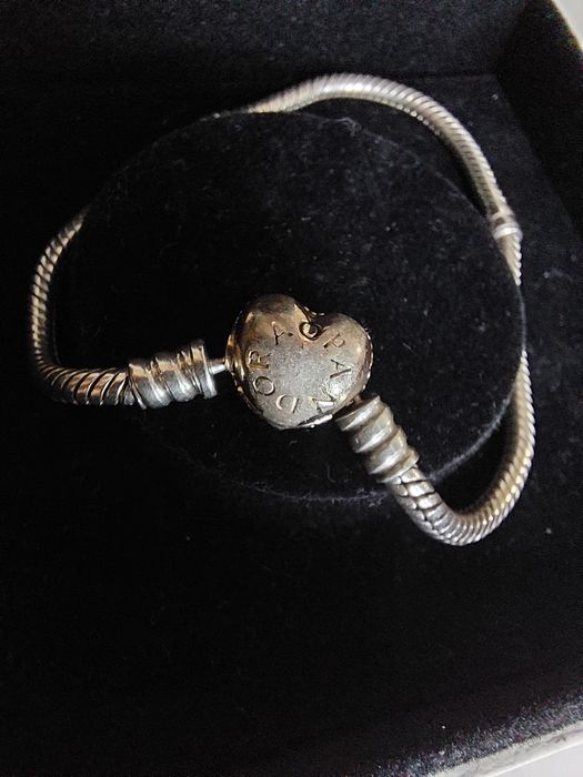 Оригинал сребърна гривна PANDORA ROSE