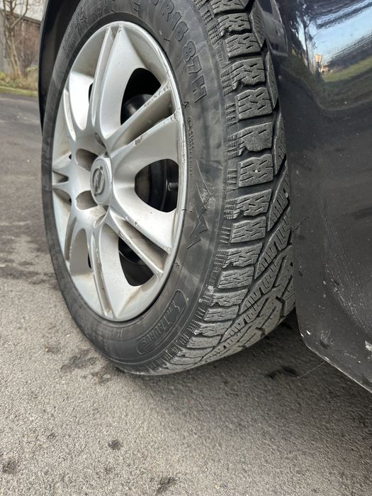 Джанти за Опел корса 5x110 с гуми и спойлер