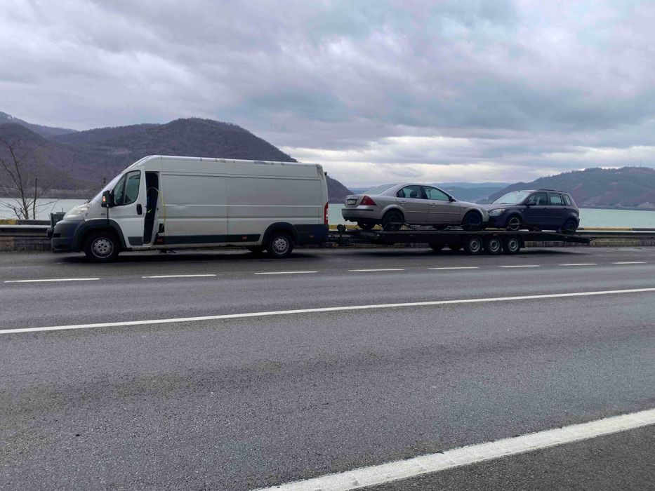 Платформа за две коли под наем Разград