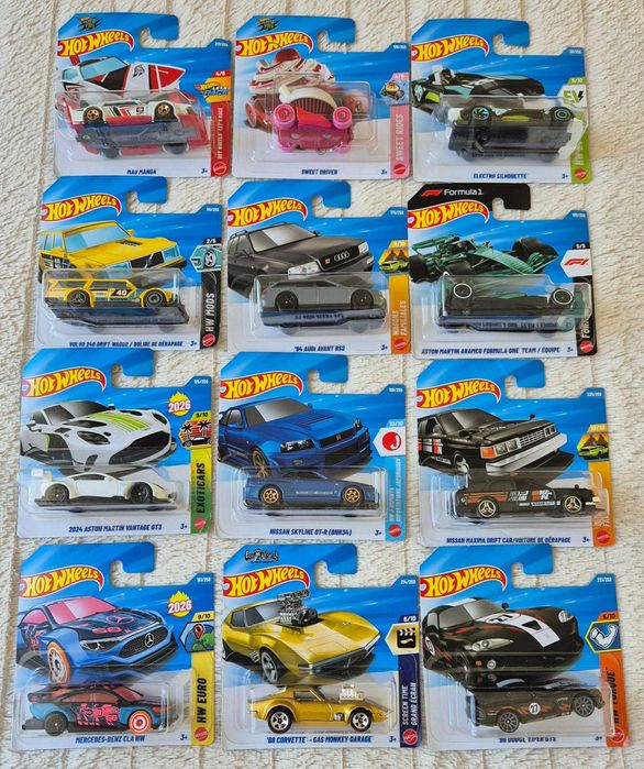 Hot wheels колички