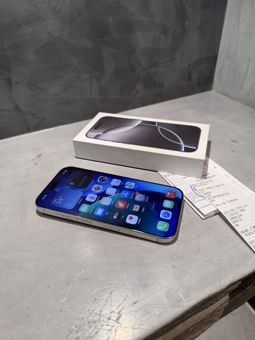 КАТО НОВ Iphone 16 Pro 512 GB White