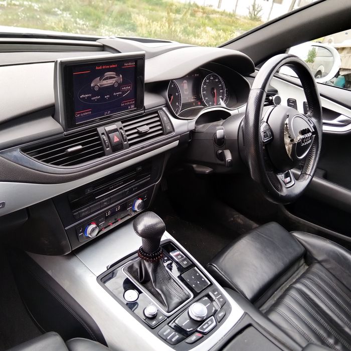 Volan piele S-LINE Audi A7 4G( comenzi si padele ) An 2010-2018