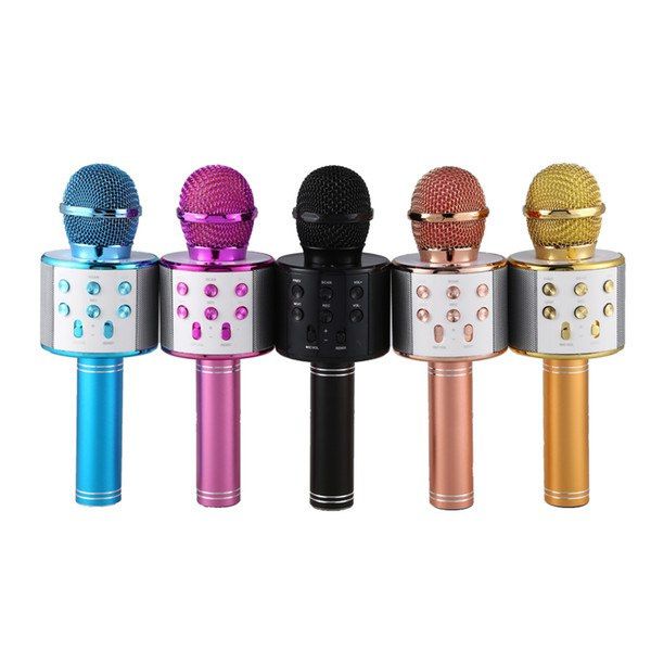 БЕПУЛ Доставка!!Микрофон караоке с колонкой , Ажойиб Совға!