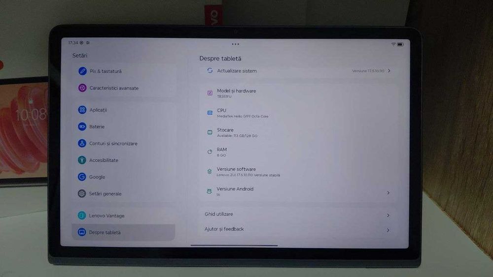 LENOVO TAB PLUS MODEL TB351FU, 8/128GB/Fin X Amanet cod 135263