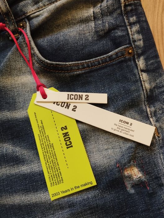 Къси дънки Dsquared Icon 2 New, Dolce & Gabbana ! Крайно намаление !