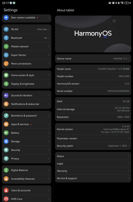 HUAWEI MatePad 11.5S