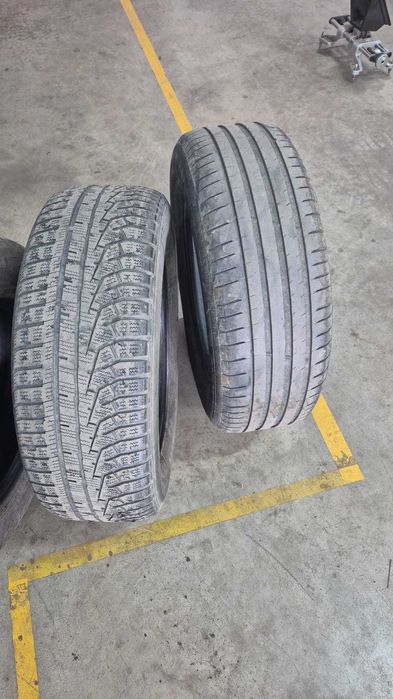 200 lei. Vând urgent 4 anvelope de vară dimensiune 235/65/17, 3 sunt Michelin. În stare bună. București.