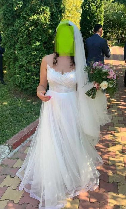 Rochie mireasa UMA - Innocenti Sposa, marimea 38/M - OCAZIE - a costat 1000 euro