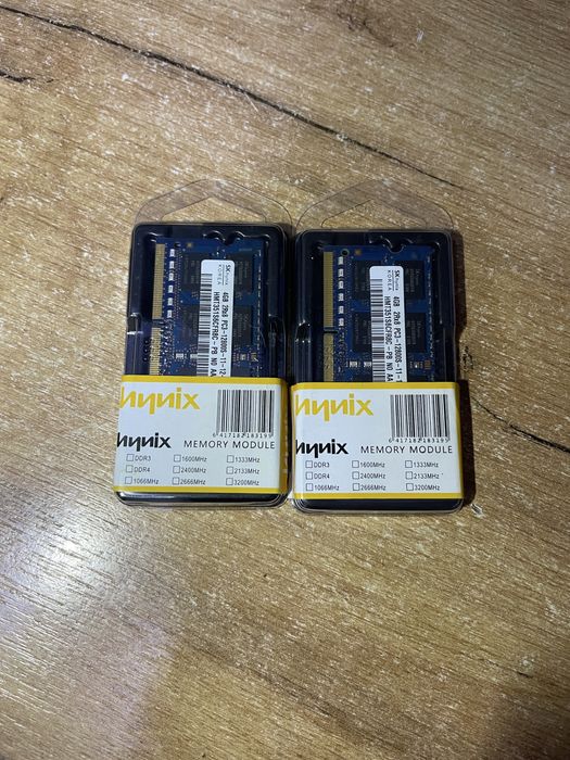 Оперативная память 4гб х2 DDR3