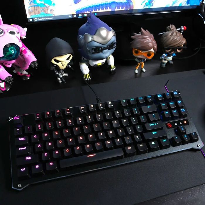 Bloody B930 СКИДКА Оптическая Клавиатура Русская раскладка