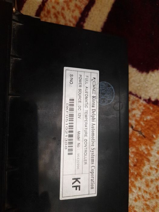 Климат-контроль запчаст