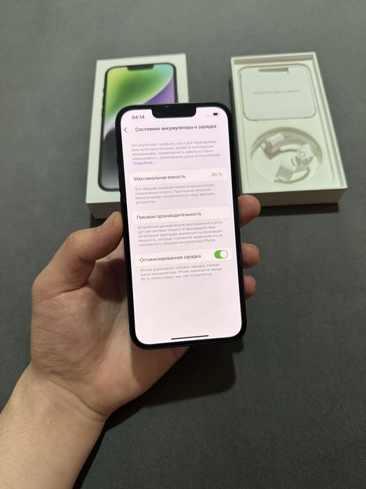 iPhone 14 128гб АКБ 85%