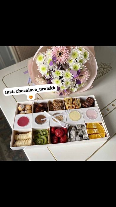 Клубника в шоколаде боксы