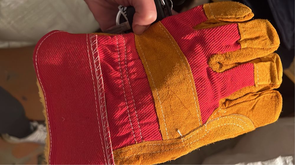 Пролам перчатки остатки сапоги зимние рабочие дешево