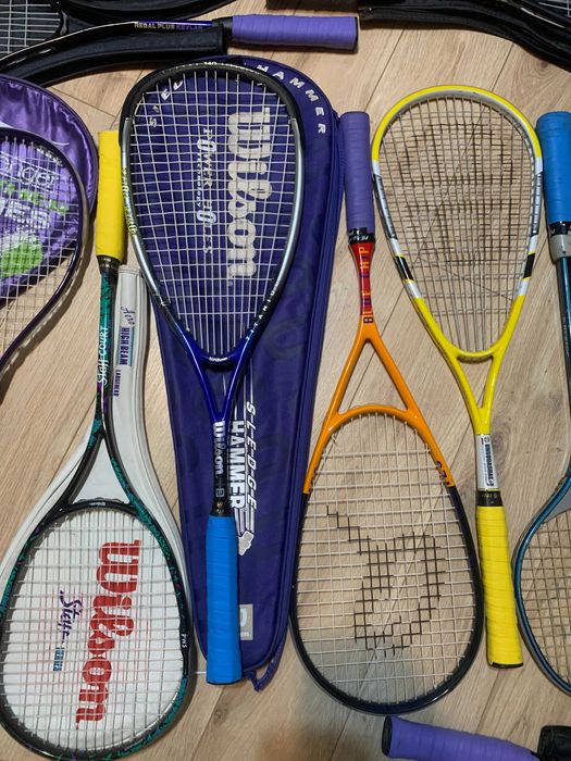 Rachete Squash Prince, Dunlop, Wilson, Head