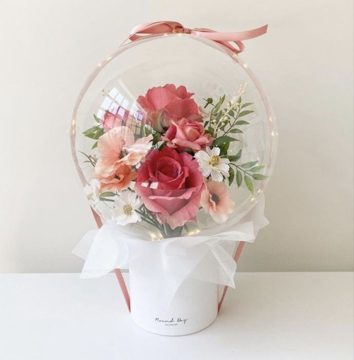 Подарок на 8 марта букет в шарике