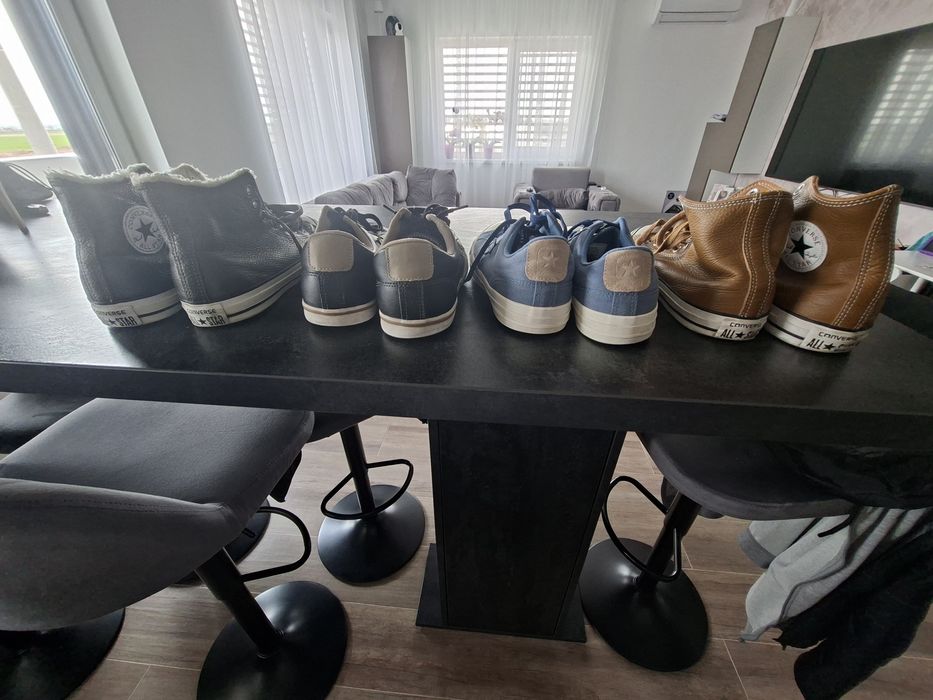 Lot 4 perechi CONVERS --  All Star + Chuck Taylor