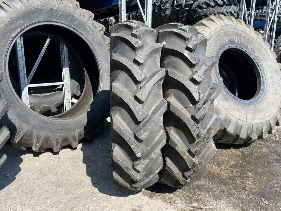 Anvelope noi 13.6-28 BKT cauicucuri FIAT spate U445 cu 8PR