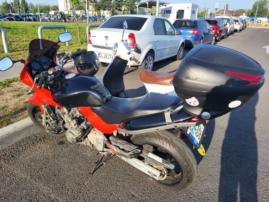 Honda Hornet CB600S (Semicarenă) – 75.000 km | Topcase Givi, Revizuită complet | Accept schimb cu Transalp 650
