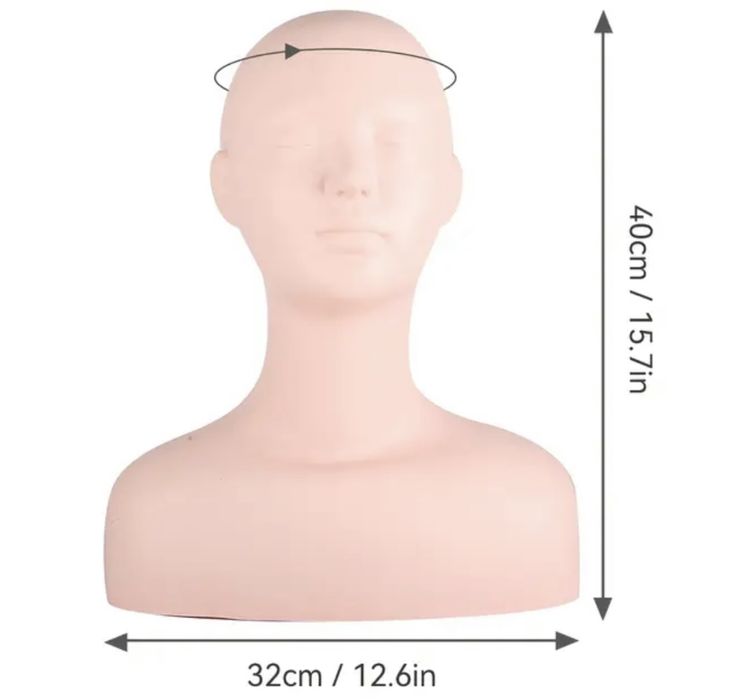 Манекен за грим и масаж с акупунктурни точки