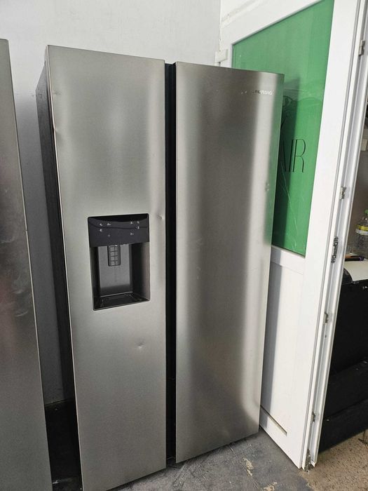 Frigider Grundig Side by Side GSBS 23340 FX, 571L Full NoFrost, dozator de apă și gheață, oțel inoxidabil !