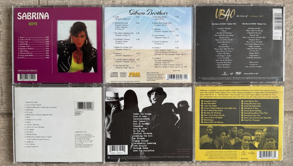 Cd-uri originale muzica diversa italo-disco/dance/synth-pop