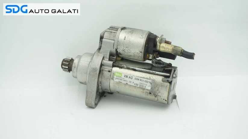 Electromotor cu 10 Dinti Audi A3 8P 1.8 TFSI BZB BYT CDAA CJSA 2004 - 2013 Cod 02M911023M D6GS14 [B3621]