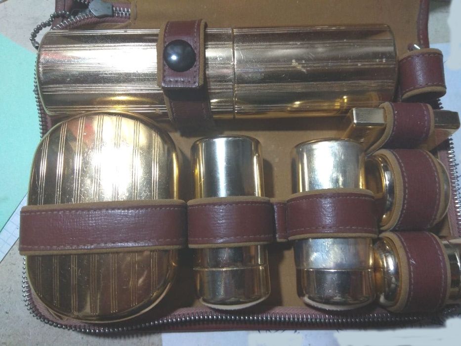 Винтажный дорожный туалетный набор для ухода