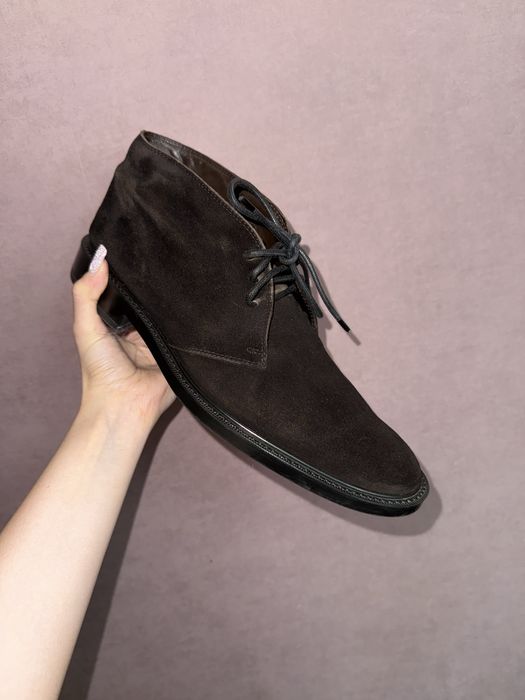 Мужские замшевые ботинки Tod’s