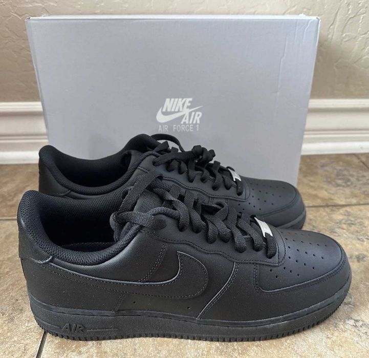 НАЙ-ПРОДАВАН Nike Air Force 1 07' Triple Black от/до 36-47 ВСЕКИ номер наличен