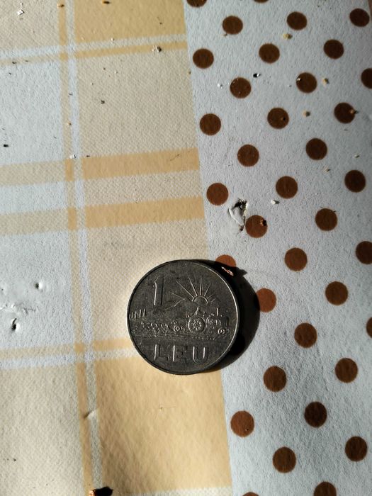 Vând moneda de 1 leu