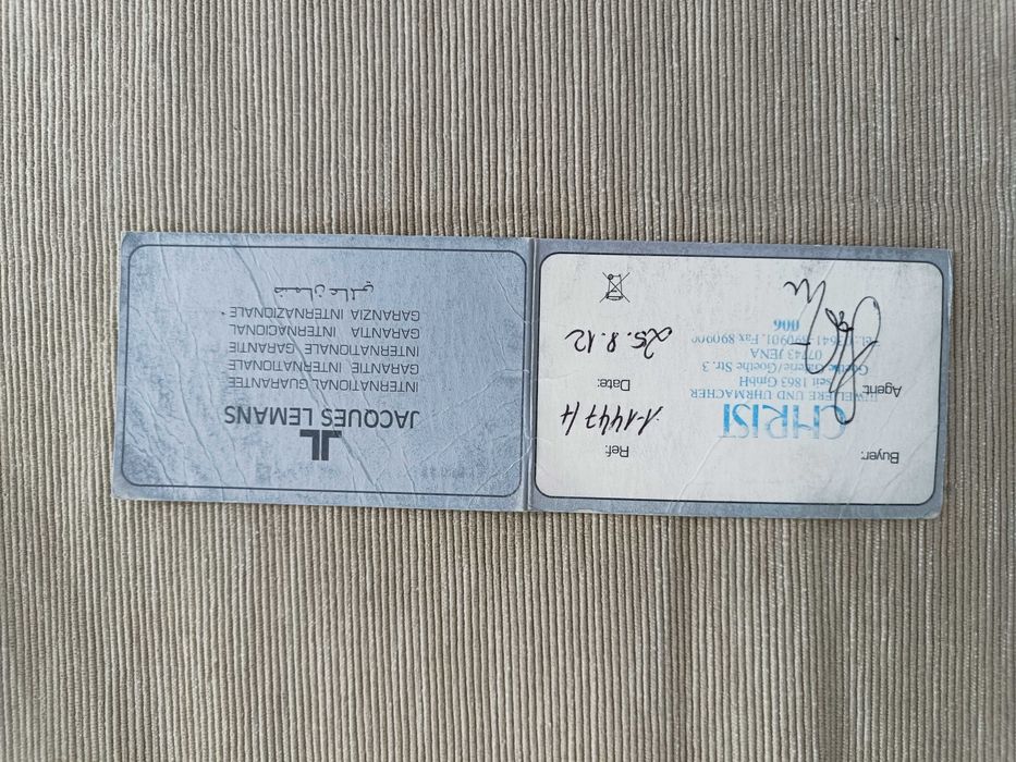 Ceas Jacques Lemans Cronograph