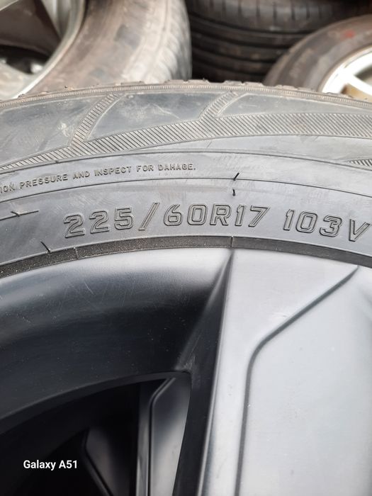 Ляти джанти с гуми 5×110,17цола