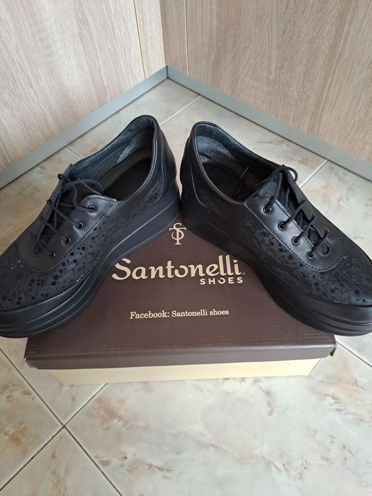 Черни обувки-естествена кожа