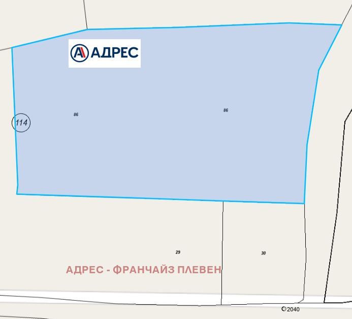Земеделски имот в Ловеч, област-с.Белиш площ 4000 цена 21986
