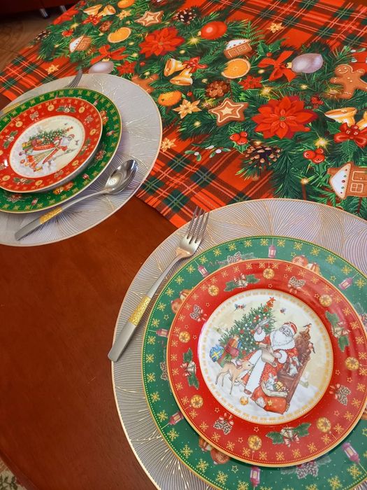 Тарелки новогодние