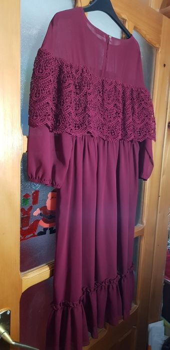 Rochie burgundy AYLIZ