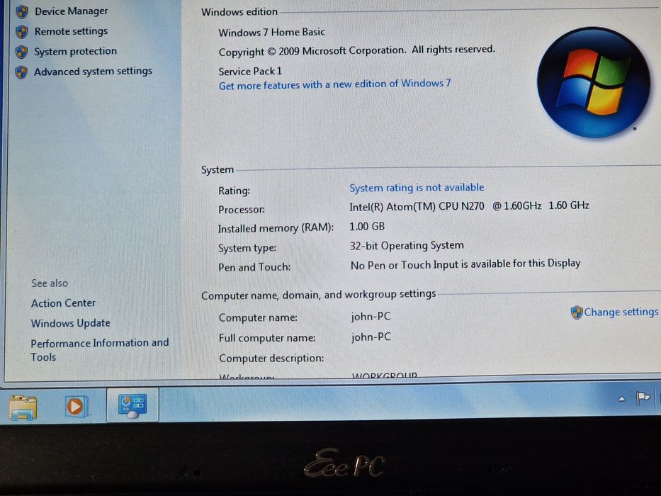 Laptop Asus,  baterie buna