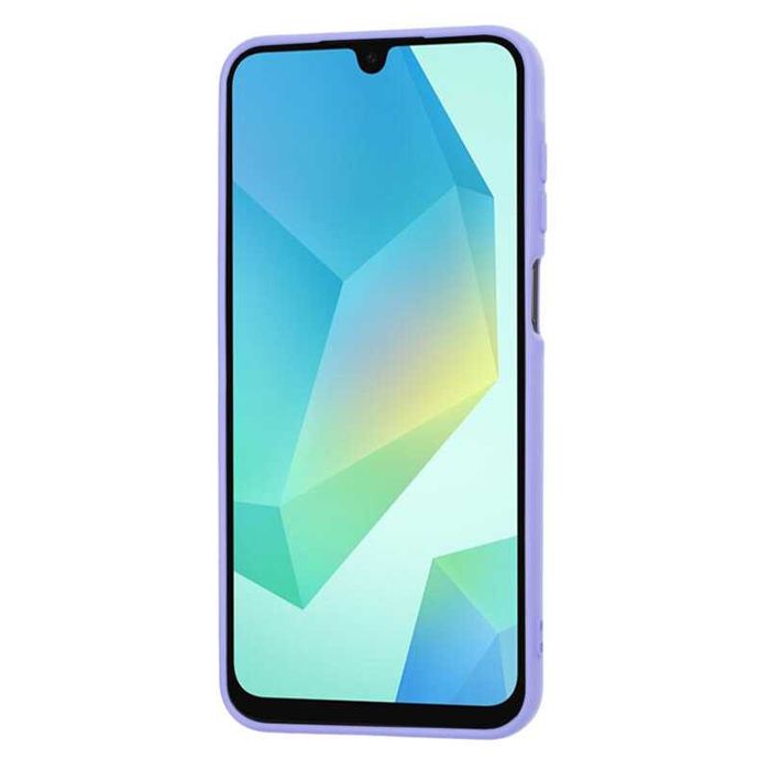 Husa Samsung A15 Mov Lila  Luxury cu Microfibră Alcantara Premium