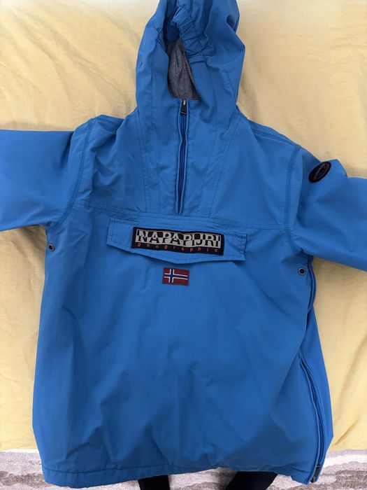 Яке Napapijri светло синьо