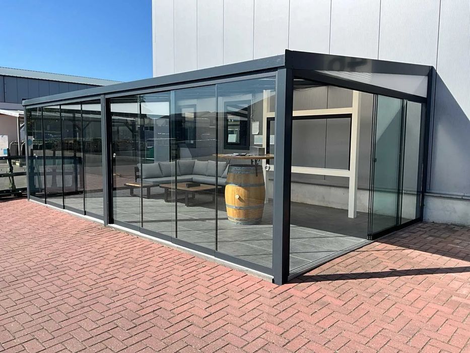 Outlet închidere terase și uși  glisante sticla pentru foisoare