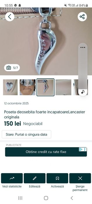 Poseta originala Lancaster