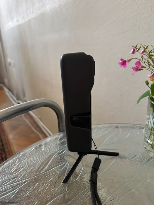 DJI Pocket 2 Creator Combo + аксесоари (ND филтри, водоустойчив кейс, кейс за зареждане) – Добро състояние!