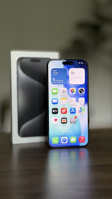 Ca Nou - iPhone 15 Pro Max 256GB Black 85% Neverlocked