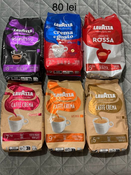 Cafea boabe lavazza dallmayr jacobs 1kg